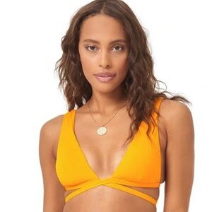 NWT L*SPACE Swim Avery Top - Large